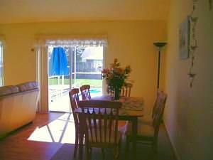 Living room and kitchen