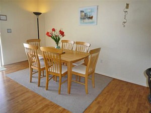 Living room and kitchen